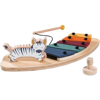 Image 1 of Hauck Дървена играчка за столче за хранене Hauck - Alpha+/Beta+, Зебра (808058)