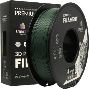 Smart Print FG-S185-E1, 3D нишка, PLA Carbon Fiber, 1, 75mm, 1000g, Зелен (Green) (FG-S185-E1)