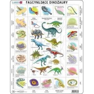 TACTIC Ukladanka Fascinating Dinosaurs PL