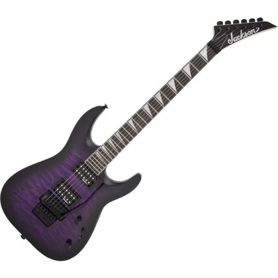 Jackson JS Series Dinky Arch Top JS32Q DKA HT Transparent Purple Burst