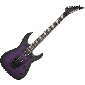 Jackson JS Series Dinky Arch Top JS32Q DKA HT Transparent Purple Burst