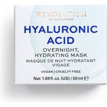 Revolution Beauty REVOLUTION Skincare Hyaluronic Acid Overnight Hydrating Face Mask Маска за лице дамски 50ml