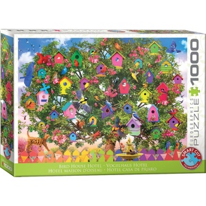 EUROGRAPHICS Пъзел Eurographics от 1000 части - Хотел за птици (60006011)