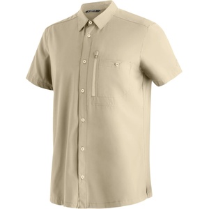Maier Sports Мъжка риза с копчета Maier Sports Magos S/S Shirt - Brown Rice - размер 52 (EU) (033-3176-0114)