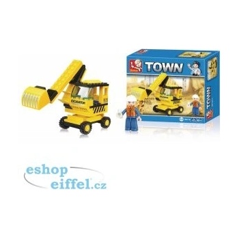 Sluban B0176 Town Bagr 62 ks