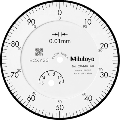Mitutoyo Úchylkoměr číselníkový analogový 5/0,01mm ip64 mitu-2044ab-60