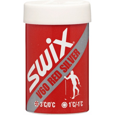 Swix V60 Red/Silver Hardwax 0/+3°C 43 g