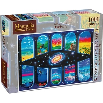Magnolia Пъзел Magnolia от 1000 части - Прозорци към душата (2105)