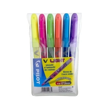 Pilot Пилотен маркер V-Liquid Light ass (6) (SW-VLL-S6)