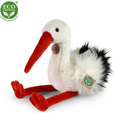 Rappa Плюшен Щъркел, 39 см. , серия Еко приятели (204539)
