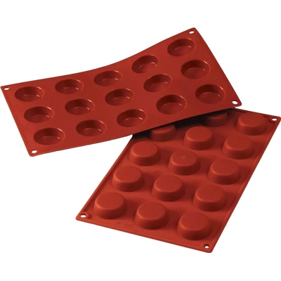 Silikomart Silikonová forma Flan Mould 15 ks pr. 4 cm