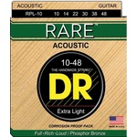 DR Strings RPL-10 Rare Струни за акустична китара (RPL-10)