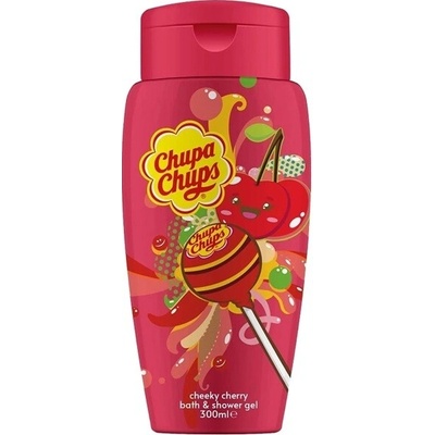 Disney Chupa chups Stawberry Šampón a sprchový gél 2v1 300 ml