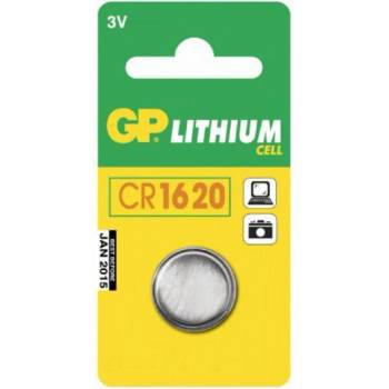 GP Batteries Батерия литиева gp cr1620, 3v, 1 бр (gpblcr16201pk)