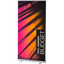 Jansen Display Roll-Banner Budget 100x200cm, 1020 x 2080 mm