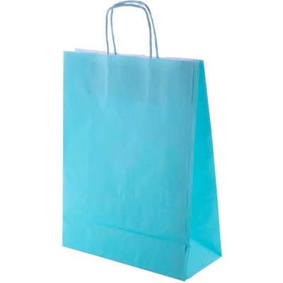 Store papierová taška, modrá svetlá