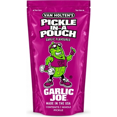 Van Holten's Garlic Joe velká kyselá okurka s příchutí česneku 306 g – Hledejceny.cz
