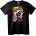 NOONEBRAND Черна Тениска Doraemon Зомби - 2XL, Black