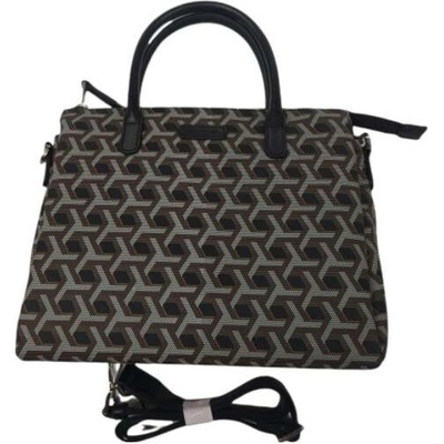 Hexagona crossbody kabelka 826545 01400-noir hnědá
