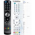GENERAL DMTECH DM-2010 - съвместимо дистанционно управление на марката General (DM-2010) Дистанционно