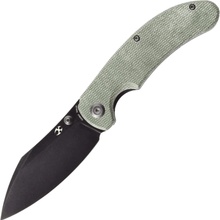 Kansept Nesstreet CPM-S35VN, Green Micarta K1039A3