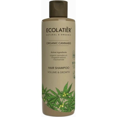 EcoLatier Vlasový šampón na objem a rast vlasov Organic Cannabis - 250 ml -
