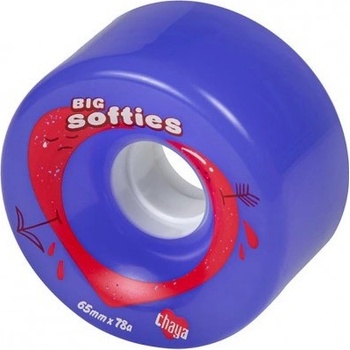 Powerslide Chaya Big Softies Clear 65 mm 78A 4 ks