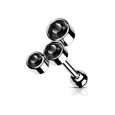 Šperky4U cartilage helix tragus piercing CP1081-K