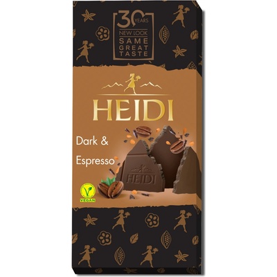 HEIDI Dark Espresso Coffee 55% 80 g