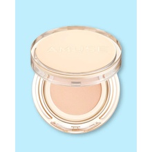 Amuse Dew Jelly Vegan Cushion SPF 38 PA+++ 01 Soonsoo Make-up v houbičce s gelovou konzistencí 15 g