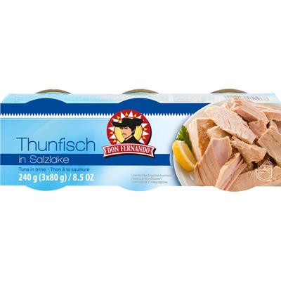 Don Fernando Tuňák v solném nálevu 3 x 80 g