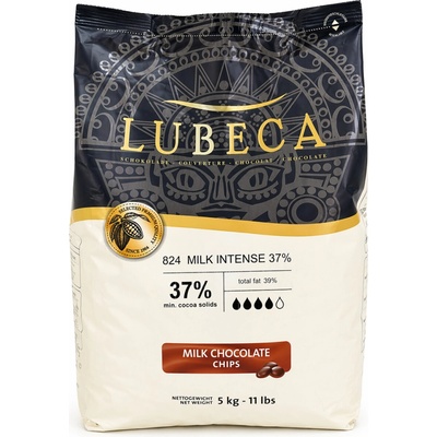 Cake Masters Mliečna čokoláda Lubeca Vollmilch 35 % Pobrežie Slonoviny 5 kg