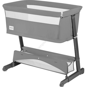 Lionelo - Бебешка кошара 5 в 1 THOMI PLUS Сив бетон (LN0334)