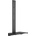 Multibrackets Полица за моторизирани подови стойки Multibrackets MB-5841, макс. 5 кг, стомана, черна (7350105215841)