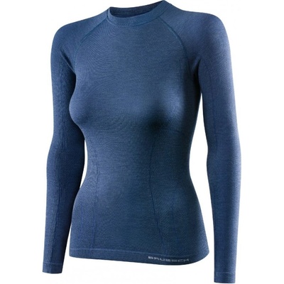 Brubeck active Wool Womens Long Sleeve Top LS12810 jeans