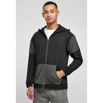 Urban Classics Мъжки суичър с цип в черен цвят Urban Classics Zip HoodyUB-TB5506-01307 - Черен, размер S