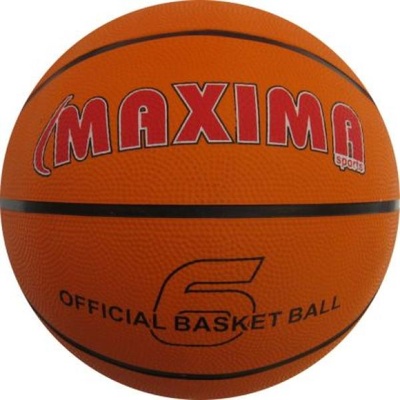 Maxima Баскетболна топка Maxima Sports, размер-6, Оранжева