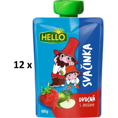 Hello vrecúško s jahoda mi 12 x 100 g