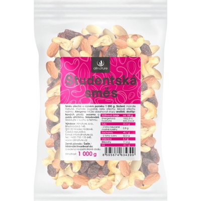 Allnature Studentská směs 1 kg