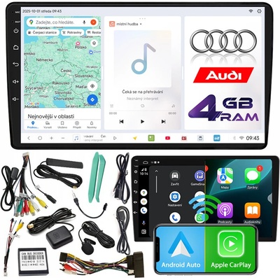 NCS D9 Audi A4 B7 2004-2007 4GB