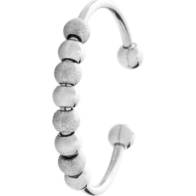 Franco Bene Antistresový prsten s kuličkami stříbrný 1363