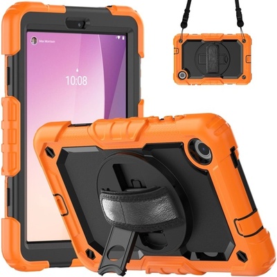 Vsetkonamobil 59506 SOLID 360 Obal pre Lenovo Tab M8 4. generácia 4th gen oranžový