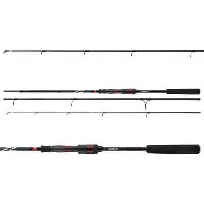 Daiwa NINJA X MOBILE SPIN 2,45 m 15-50 g 3 díly