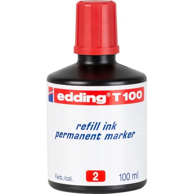 Edding T100 inkoust permanentní červený