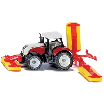 SIKU Blister - трактор Steyr със сечащи приставки