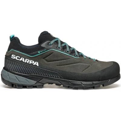 Scarpa Дамски апроуч обувки Scarpa Women's Rapid XT GTX Approach shoes - Shark / Aqua - размер 40 (EU) (142-0320-0217)