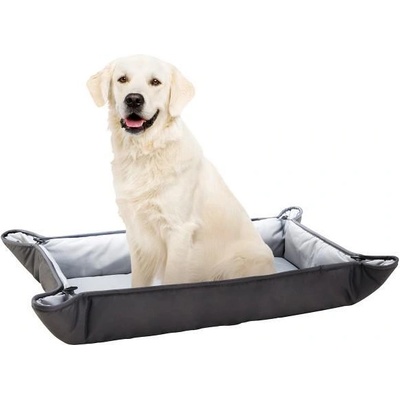 Легло за кучета двулицево, черно-сиво, 65/100 см. , внос от Германия