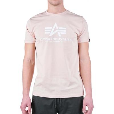 Alpha Industries Basic T-shirt Pale Peach tričko pánske ružové