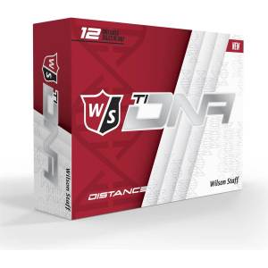 Wilson Staff Ti DNA 12 Pack Golf Balls - White 12Pk