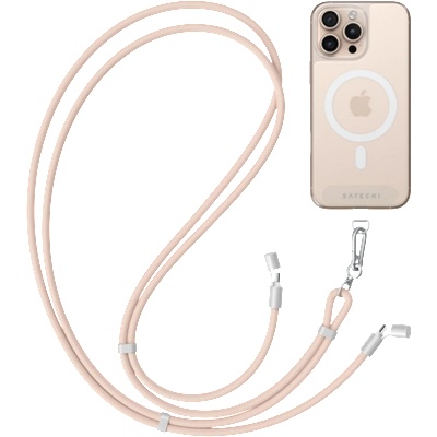 Satechi OntheGo USB-C Lanyard Cable, Desert Rose (ST-LOTGLR)